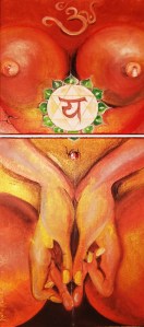 Titolo: MudrAmore Tecnica Misto Materico Pigmentato su Tela 