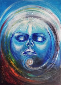 Titolo: Oltre - Misto Materico Pigmentato su Tela